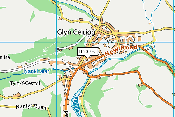 LL20 7HJ map - OS VectorMap District (Ordnance Survey) LL20 7HJ map - OS VectorMap District (Ordnance Survey)