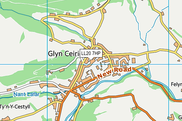LL20 7HP map - OS VectorMap District (Ordnance Survey) LL20 7HP map - OS VectorMap District (Ordnance Survey)
