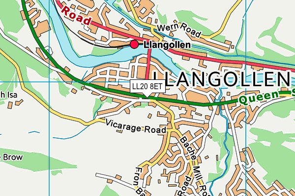 LL20 8ET map - OS VectorMap District (Ordnance Survey) LL20 8ET map - OS VectorMap District (Ordnance Survey)