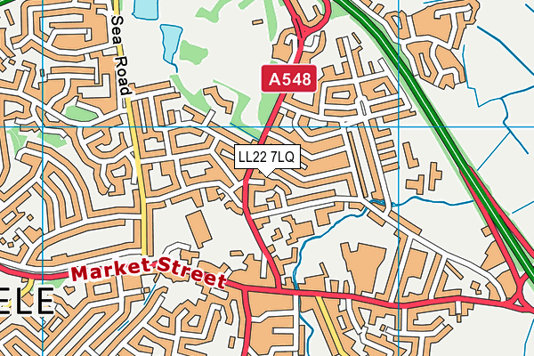 LL22 7LQ map - OS VectorMap District (Ordnance Survey) LL22 7LQ map - OS VectorMap District (Ordnance Survey)