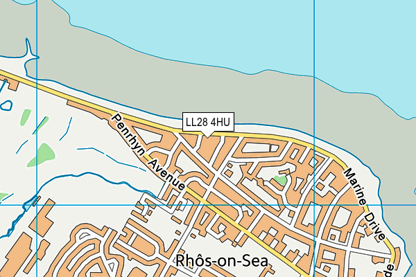 LL28 4HU map - OS VectorMap District (Ordnance Survey) LL28 4HU map - OS VectorMap District (Ordnance Survey)