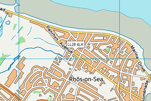 LL28 4LH map - OS VectorMap District (Ordnance Survey) LL28 4LH map - OS VectorMap District (Ordnance Survey)