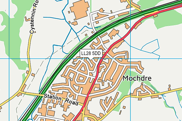 LL28 5DD map - OS VectorMap District (Ordnance Survey) LL28 5DD map - OS VectorMap District (Ordnance Survey)