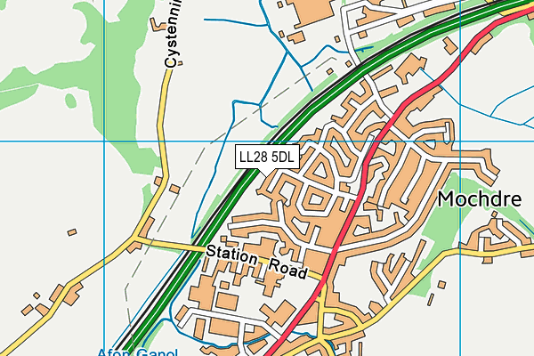 LL28 5DL map - OS VectorMap District (Ordnance Survey) LL28 5DL map - OS VectorMap District (Ordnance Survey)
