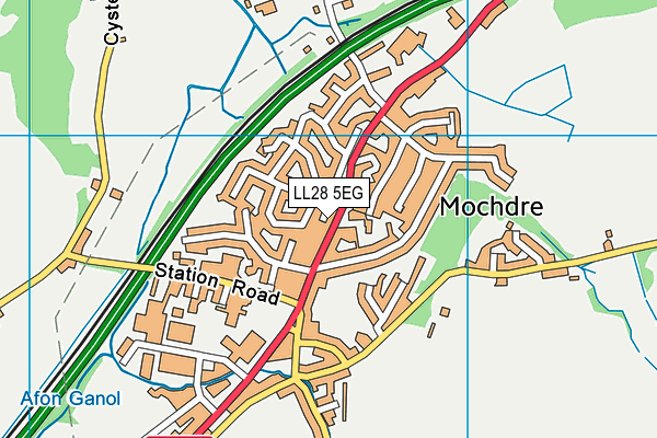 LL28 5EG map - OS VectorMap District (Ordnance Survey) LL28 5EG map - OS VectorMap District (Ordnance Survey)