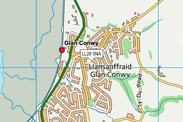 LL28 5NA map - OS VectorMap District (Ordnance Survey) LL28 5NA map - OS VectorMap District (Ordnance Survey)