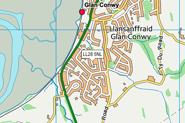 LL28 5NL map - OS VectorMap District (Ordnance Survey) LL28 5NL map - OS VectorMap District (Ordnance Survey)