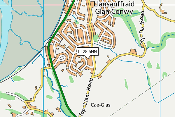 LL28 5NN map - OS VectorMap District (Ordnance Survey) LL28 5NN map - OS VectorMap District (Ordnance Survey)