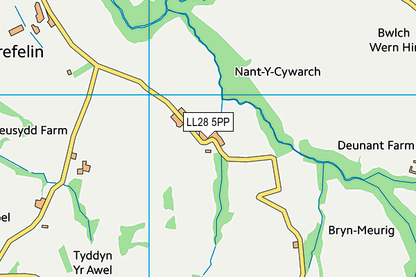 LL28 5PP map - OS VectorMap District (Ordnance Survey) LL28 5PP map - OS VectorMap District (Ordnance Survey)
