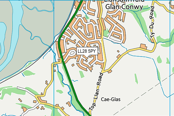 LL28 5PY map - OS VectorMap District (Ordnance Survey) LL28 5PY map - OS VectorMap District (Ordnance Survey)