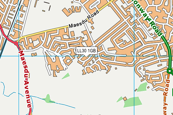 LL30 1GB map - OS VectorMap District (Ordnance Survey) LL30 1GB map - OS VectorMap District (Ordnance Survey)