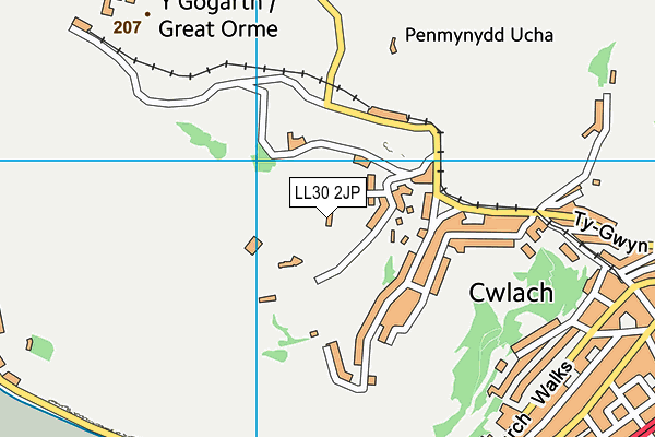 LL30 2JP map - OS VectorMap District (Ordnance Survey) LL30 2JP map - OS VectorMap District (Ordnance Survey)