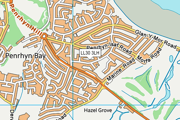 LL30 3LH map - OS VectorMap District (Ordnance Survey) LL30 3LH map - OS VectorMap District (Ordnance Survey)