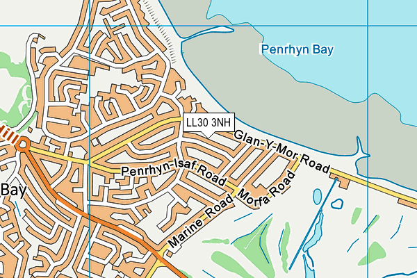LL30 3NH map - OS VectorMap District (Ordnance Survey) LL30 3NH map - OS VectorMap District (Ordnance Survey)