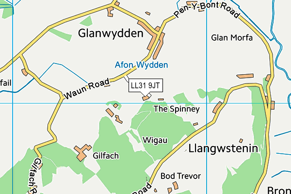 LL31 9JT map - OS VectorMap District (Ordnance Survey) LL31 9JT map - OS VectorMap District (Ordnance Survey)