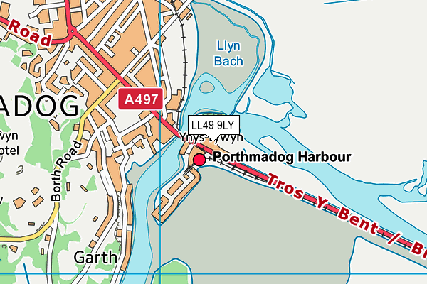 LL49 9LY map - OS VectorMap District (Ordnance Survey) LL49 9LY map - OS VectorMap District (Ordnance Survey)