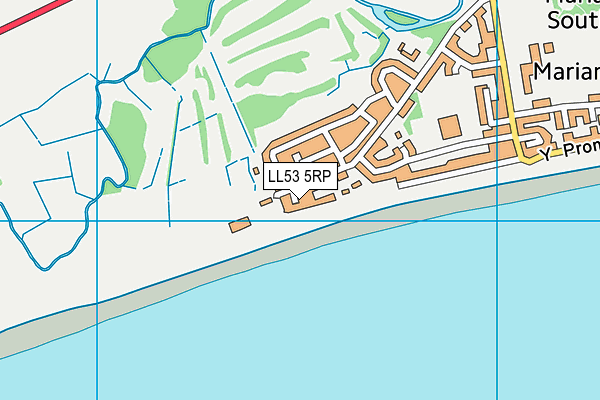 LL53 5RP map - OS VectorMap District (Ordnance Survey) LL53 5RP map - OS VectorMap District (Ordnance Survey)