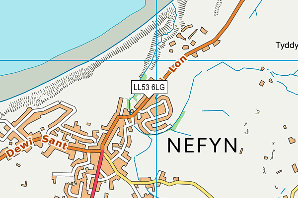 LL53 6LG map - OS VectorMap District (Ordnance Survey) LL53 6LG map - OS VectorMap District (Ordnance Survey)
