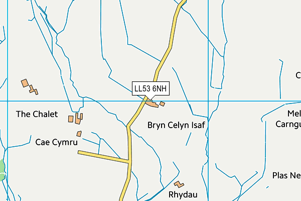 LL53 6NH map - OS VectorMap District (Ordnance Survey) LL53 6NH map - OS VectorMap District (Ordnance Survey)