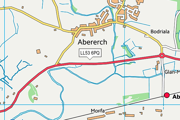 LL53 6PQ map - OS VectorMap District (Ordnance Survey) LL53 6PQ map - OS VectorMap District (Ordnance Survey)