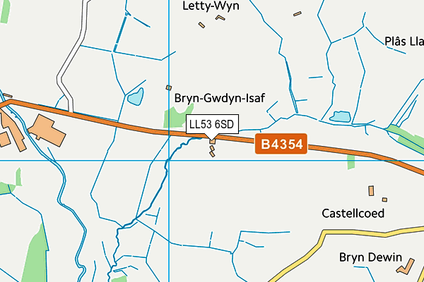 LL53 6SD map - OS VectorMap District (Ordnance Survey) LL53 6SD map - OS VectorMap District (Ordnance Survey)
