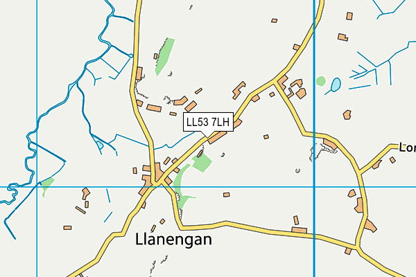 LL53 7LH map - OS VectorMap District (Ordnance Survey) LL53 7LH map - OS VectorMap District (Ordnance Survey)