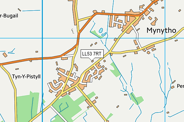 LL53 7RT map - OS VectorMap District (Ordnance Survey) LL53 7RT map - OS VectorMap District (Ordnance Survey)