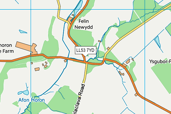 LL53 7YD map - OS VectorMap District (Ordnance Survey) LL53 7YD map - OS VectorMap District (Ordnance Survey)