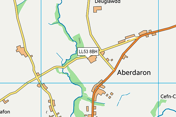 LL53 8BH map - OS VectorMap District (Ordnance Survey) LL53 8BH map - OS VectorMap District (Ordnance Survey)