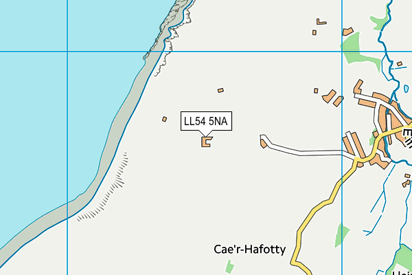 LL54 5NA map - OS VectorMap District (Ordnance Survey) LL54 5NA map - OS VectorMap District (Ordnance Survey)