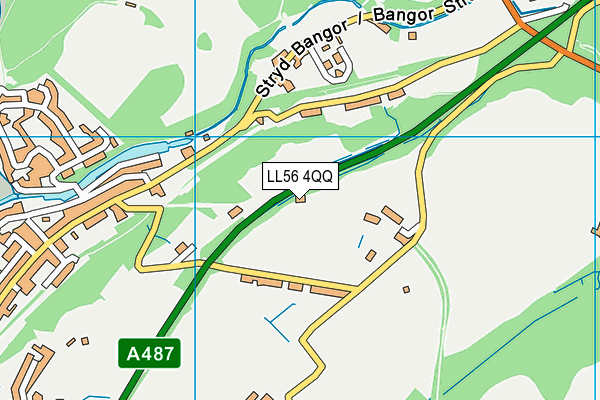 LL56 4QQ map - OS VectorMap District (Ordnance Survey) LL56 4QQ map - OS VectorMap District (Ordnance Survey)