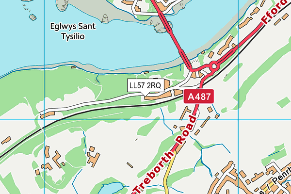 LL57 2RQ map - OS VectorMap District (Ordnance Survey) LL57 2RQ map - OS VectorMap District (Ordnance Survey)