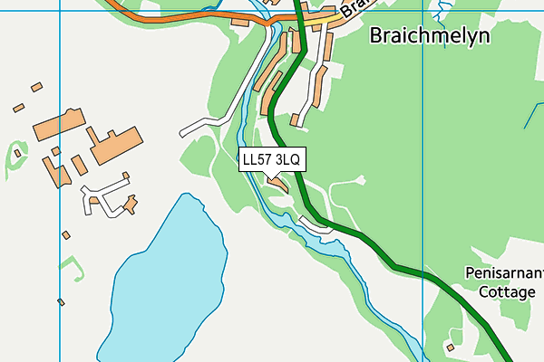 LL57 3LQ map - OS VectorMap District (Ordnance Survey) LL57 3LQ map - OS VectorMap District (Ordnance Survey)