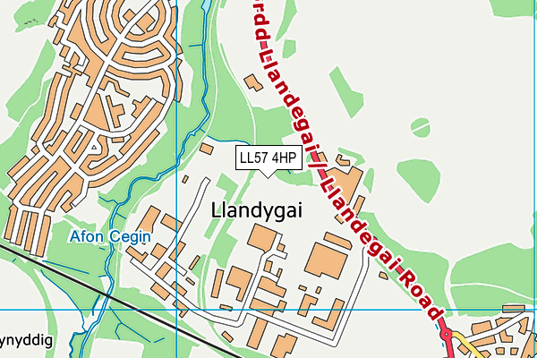 LL57 4HP map - OS VectorMap District (Ordnance Survey) LL57 4HP map - OS VectorMap District (Ordnance Survey)