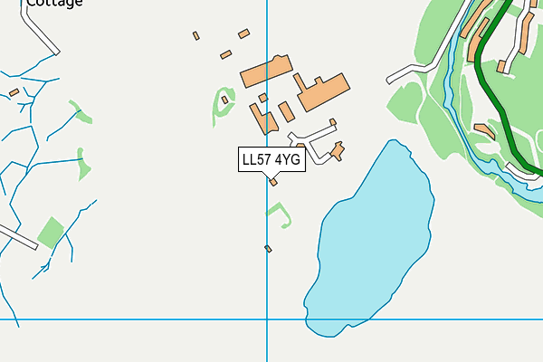 LL57 4YG map - OS VectorMap District (Ordnance Survey) LL57 4YG map - OS VectorMap District (Ordnance Survey)