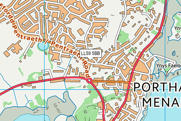 LL59 5BB map - OS VectorMap District (Ordnance Survey) LL59 5BB map - OS VectorMap District (Ordnance Survey)