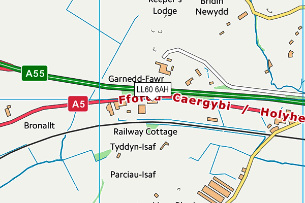 LL60 6AH map - OS VectorMap District (Ordnance Survey) LL60 6AH map - OS VectorMap District (Ordnance Survey)