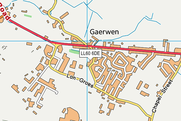 LL60 6DE map - OS VectorMap District (Ordnance Survey) LL60 6DE map - OS VectorMap District (Ordnance Survey)