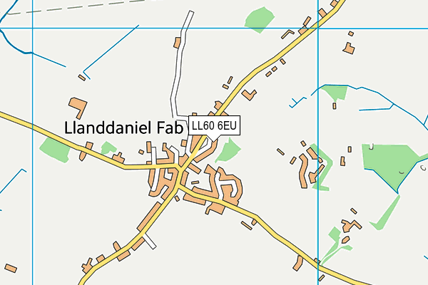 LL60 6EU map - OS VectorMap District (Ordnance Survey) LL60 6EU map - OS VectorMap District (Ordnance Survey)