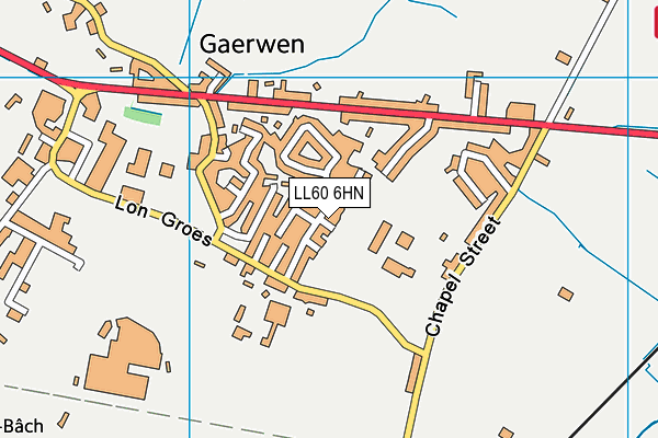 LL60 6HN map - OS VectorMap District (Ordnance Survey) LL60 6HN map - OS VectorMap District (Ordnance Survey)