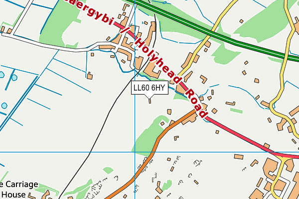 LL60 6HY map - OS VectorMap District (Ordnance Survey) LL60 6HY map - OS VectorMap District (Ordnance Survey)