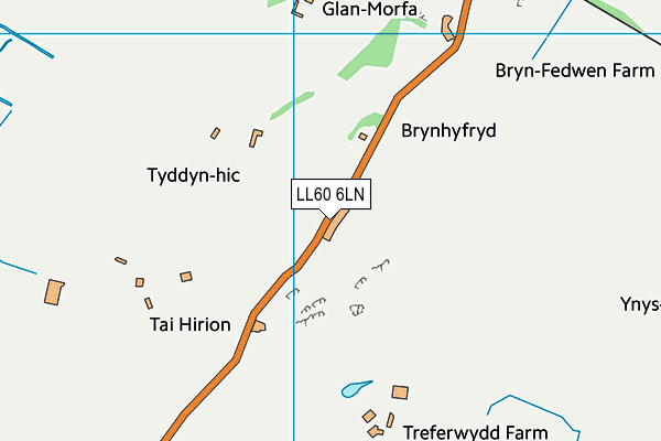 LL60 6LN map - OS VectorMap District (Ordnance Survey) LL60 6LN map - OS VectorMap District (Ordnance Survey)