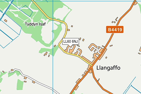 LL60 6NJ map - OS VectorMap District (Ordnance Survey) LL60 6NJ map - OS VectorMap District (Ordnance Survey)