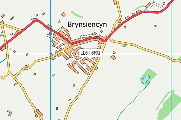 LL61 6RQ map - OS VectorMap District (Ordnance Survey)