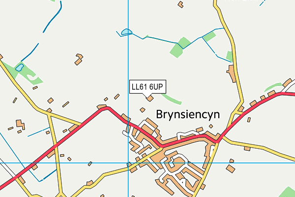LL61 6UP map - OS VectorMap District (Ordnance Survey) LL61 6UP map - OS VectorMap District (Ordnance Survey)