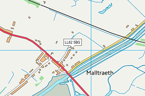LL62 5BG map - OS VectorMap District (Ordnance Survey) LL62 5BG map - OS VectorMap District (Ordnance Survey)