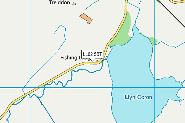 LL62 5BT map - OS VectorMap District (Ordnance Survey) LL62 5BT map - OS VectorMap District (Ordnance Survey)