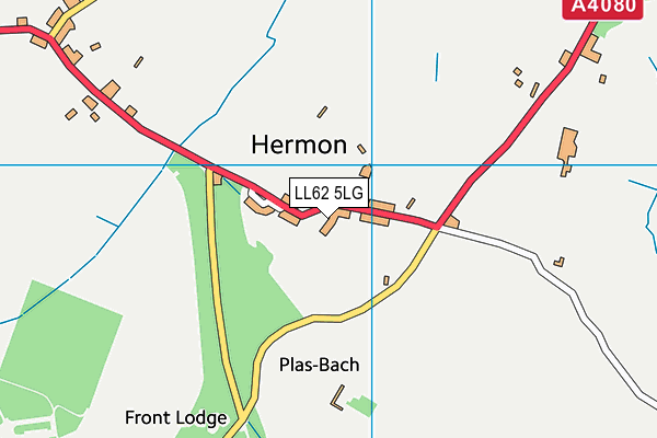 LL62 5LG map - OS VectorMap District (Ordnance Survey) LL62 5LG map - OS VectorMap District (Ordnance Survey)