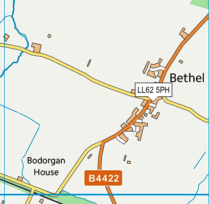 LL62 5PH map - OS VectorMap District (Ordnance Survey) LL62 5PH map - OS VectorMap District (Ordnance Survey)
