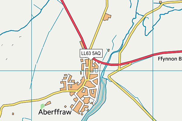 LL63 5AQ map - OS VectorMap District (Ordnance Survey) LL63 5AQ map - OS VectorMap District (Ordnance Survey)